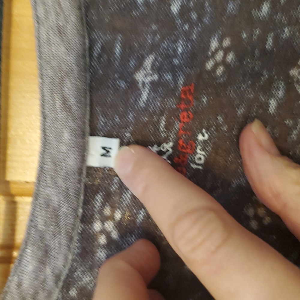 Johnny Was Pete & Greta Womans Semi Sheer Linen Floral Shirt Size Medium - Picture 10 of 13